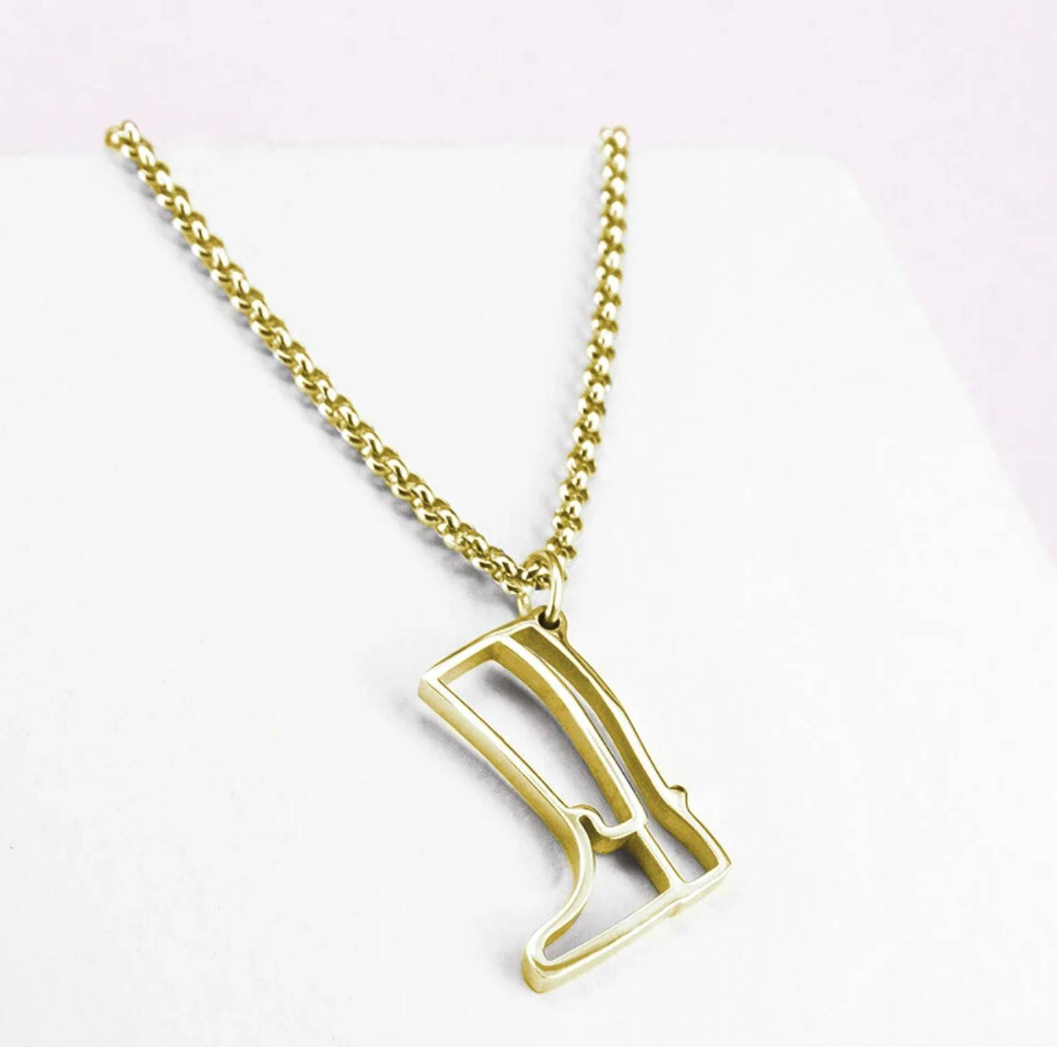 Boot pendant - Ponytail & Co