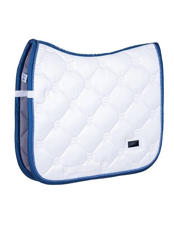 Tapis White Blue Meadow - Equestrian Stockholm