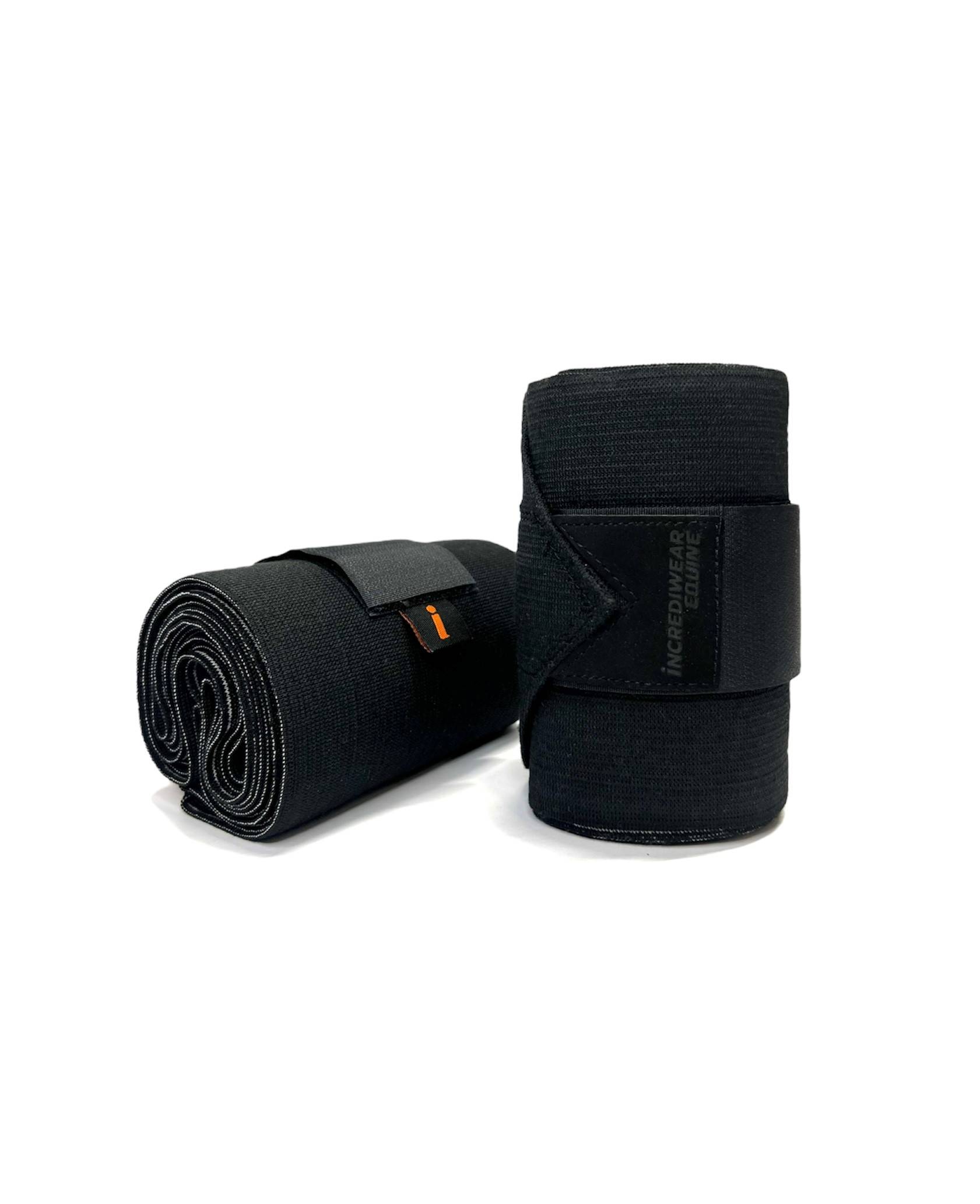 Bandes de travail circulation NOIR - Incrediwear Equine