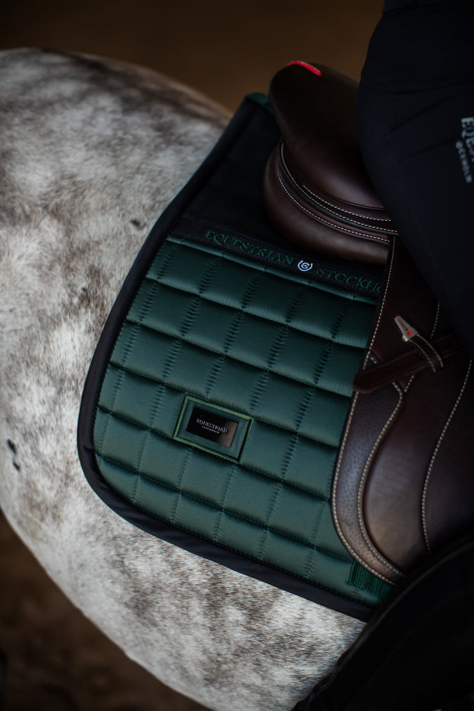 Tapis de selle Sportive Sycamore Green MIXTE - Equestrian Stockholm