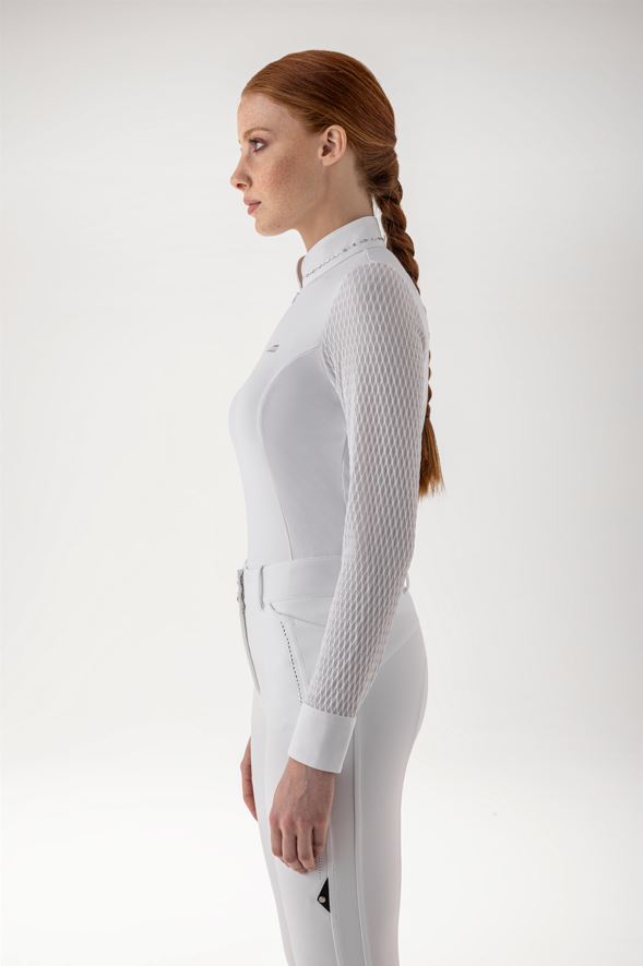 Polo de concours manches longues Golig - EQUILINE