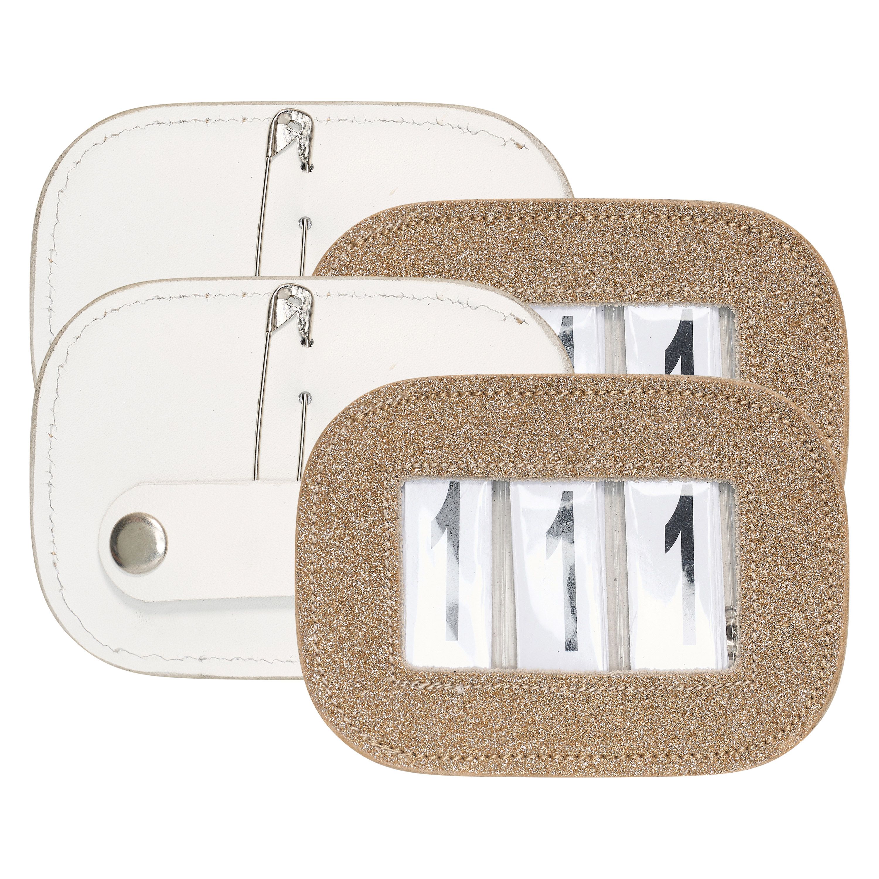 Black glitter number holder - SD DESIGN