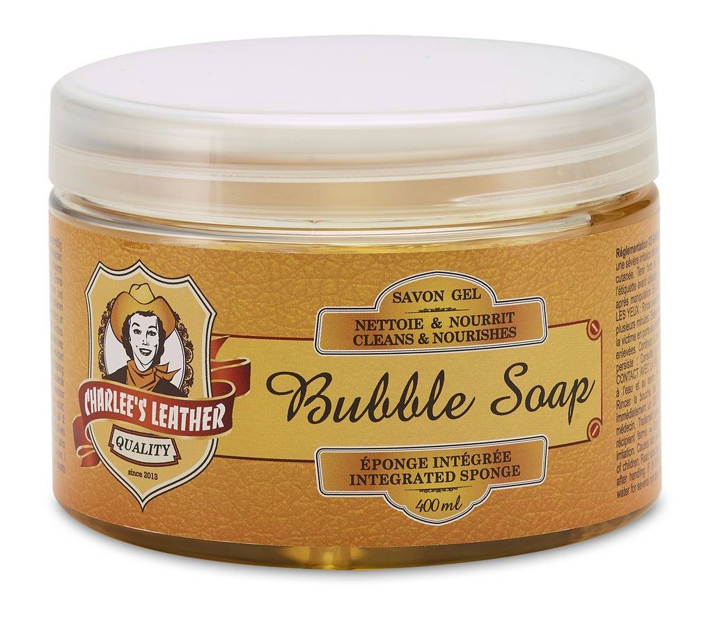 Bubble Soap leather soap - Charlee&