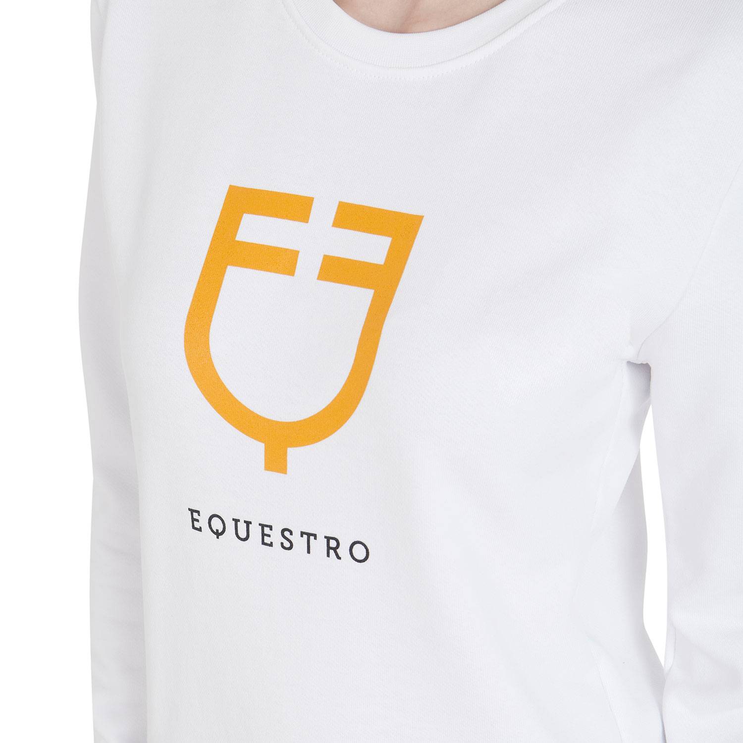 Sweat à col rond avec logo - Equestro