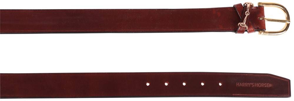 Horsebit leather belt - Harry&