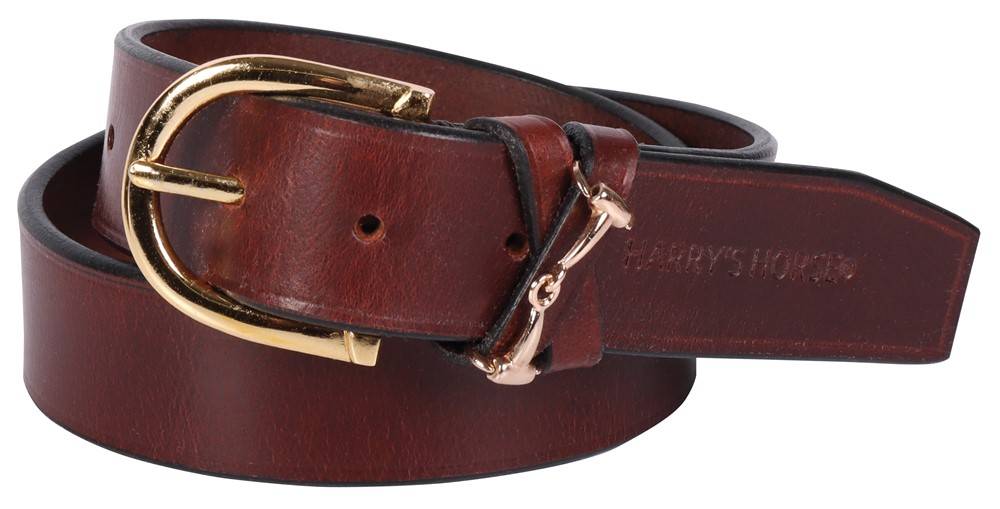 Horsebit leather belt - Harry&