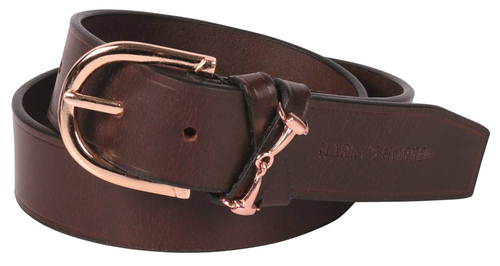 Horsebit leather belt - Harry&