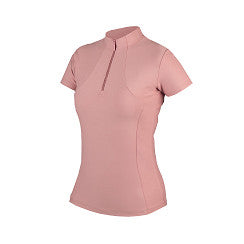 Polo technique manches courtes zip paillettes - HORKA