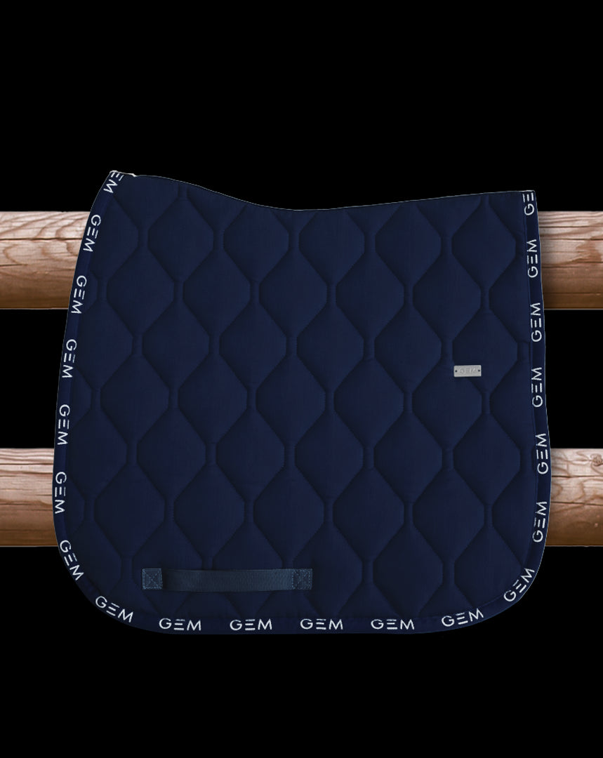 Tapis de selle LOVE MIXTE Marine - GEM