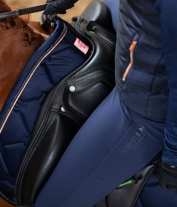 Tapis de selle Lagoon Blush - Equestrian Stockholm