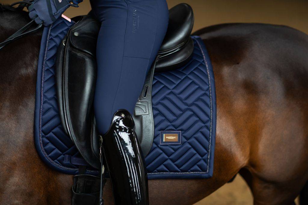 Tapis de selle Modern Lagoon Blush - Equestrian Stockholm