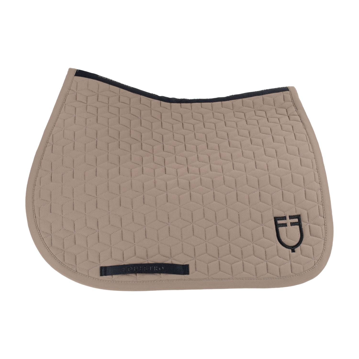 Tapis de selle Cube Quilting Walnut - EQUESTRO