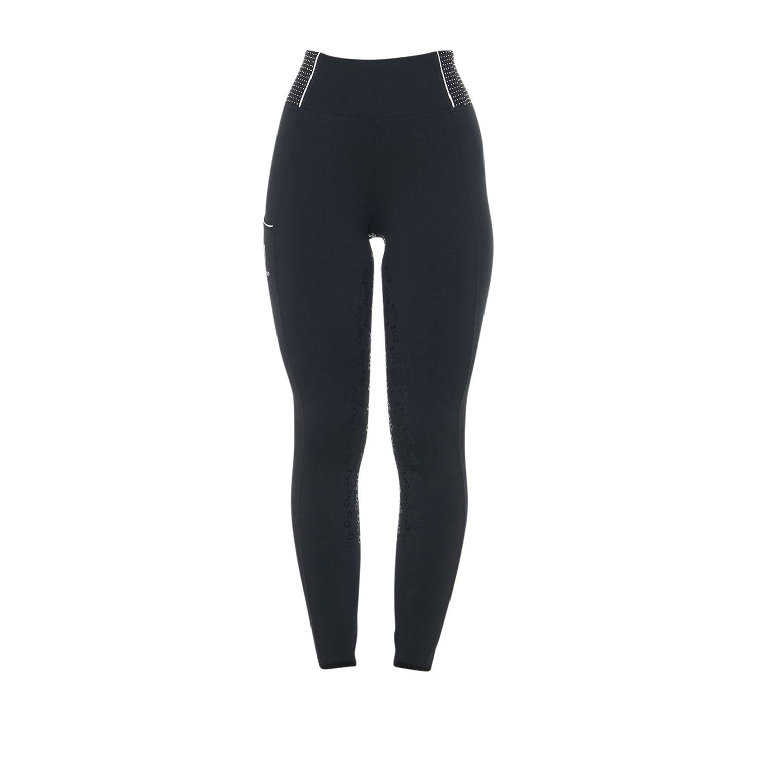 Legging full grip slim fit avec strass - Equestro