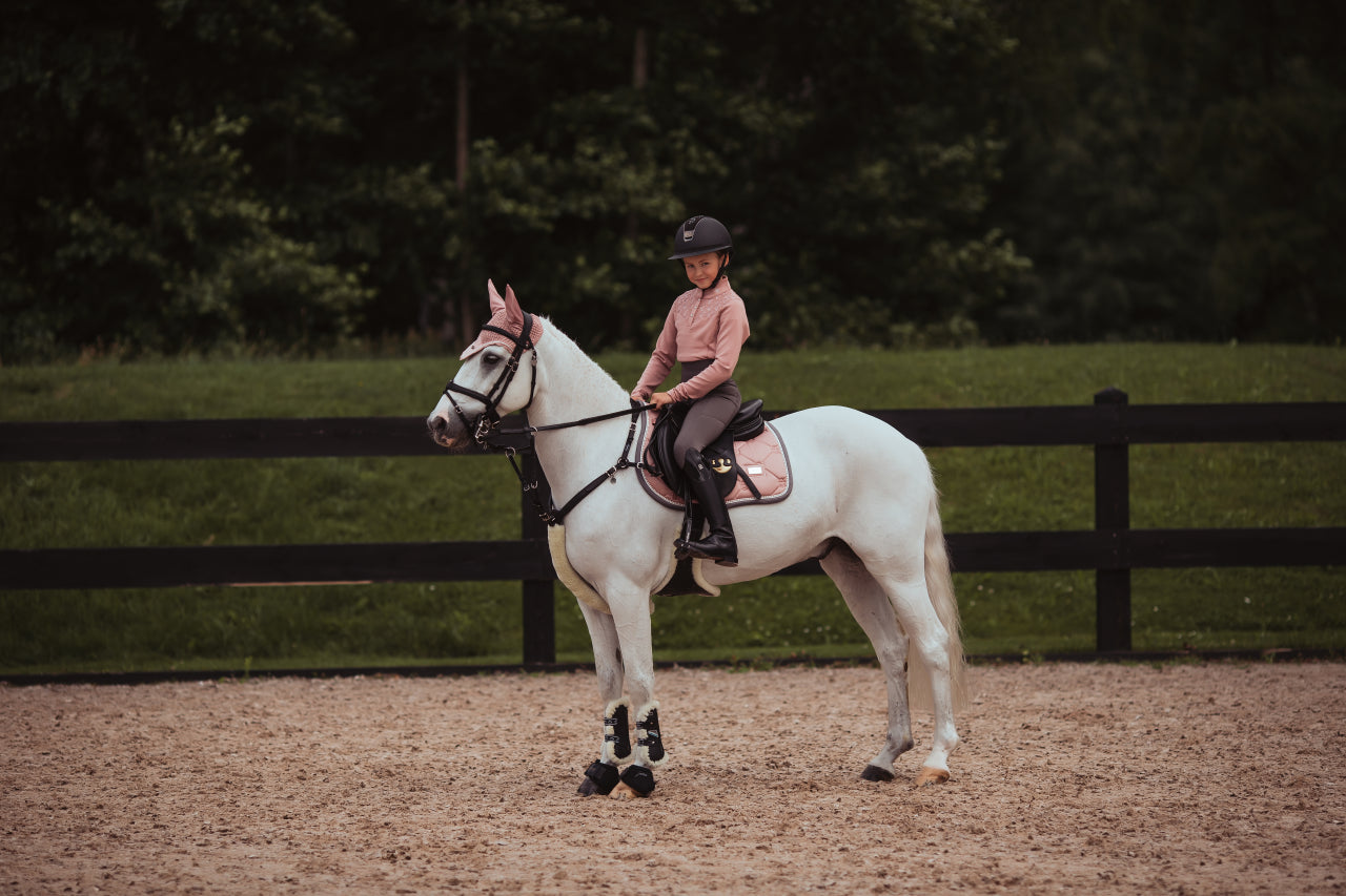 PINK PEARL saddle pad - Equestrian Stockholm