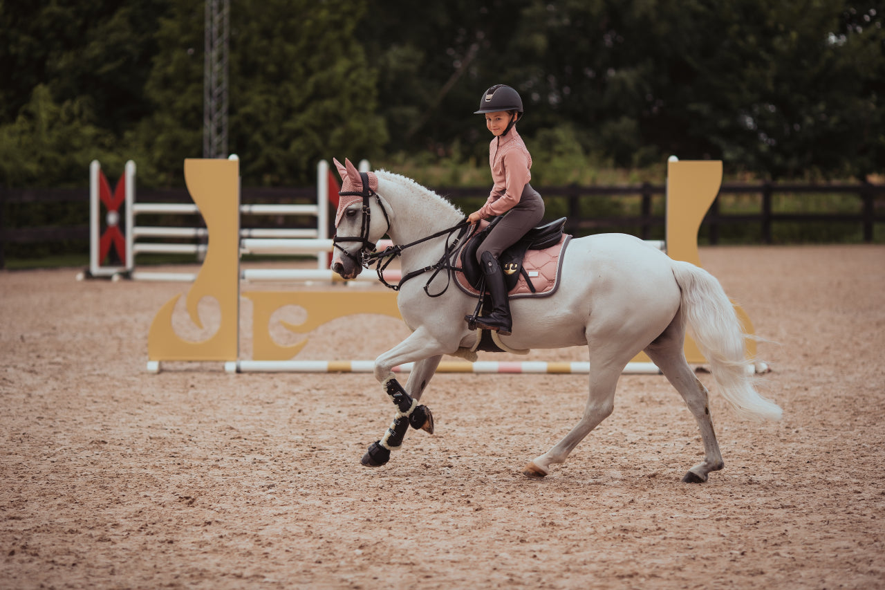 PINK PEARL saddle pad - Equestrian Stockholm