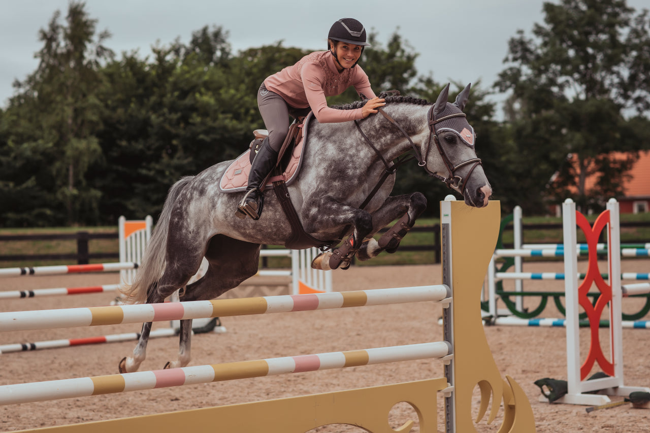 PINK PEARL saddle pad - Equestrian Stockholm