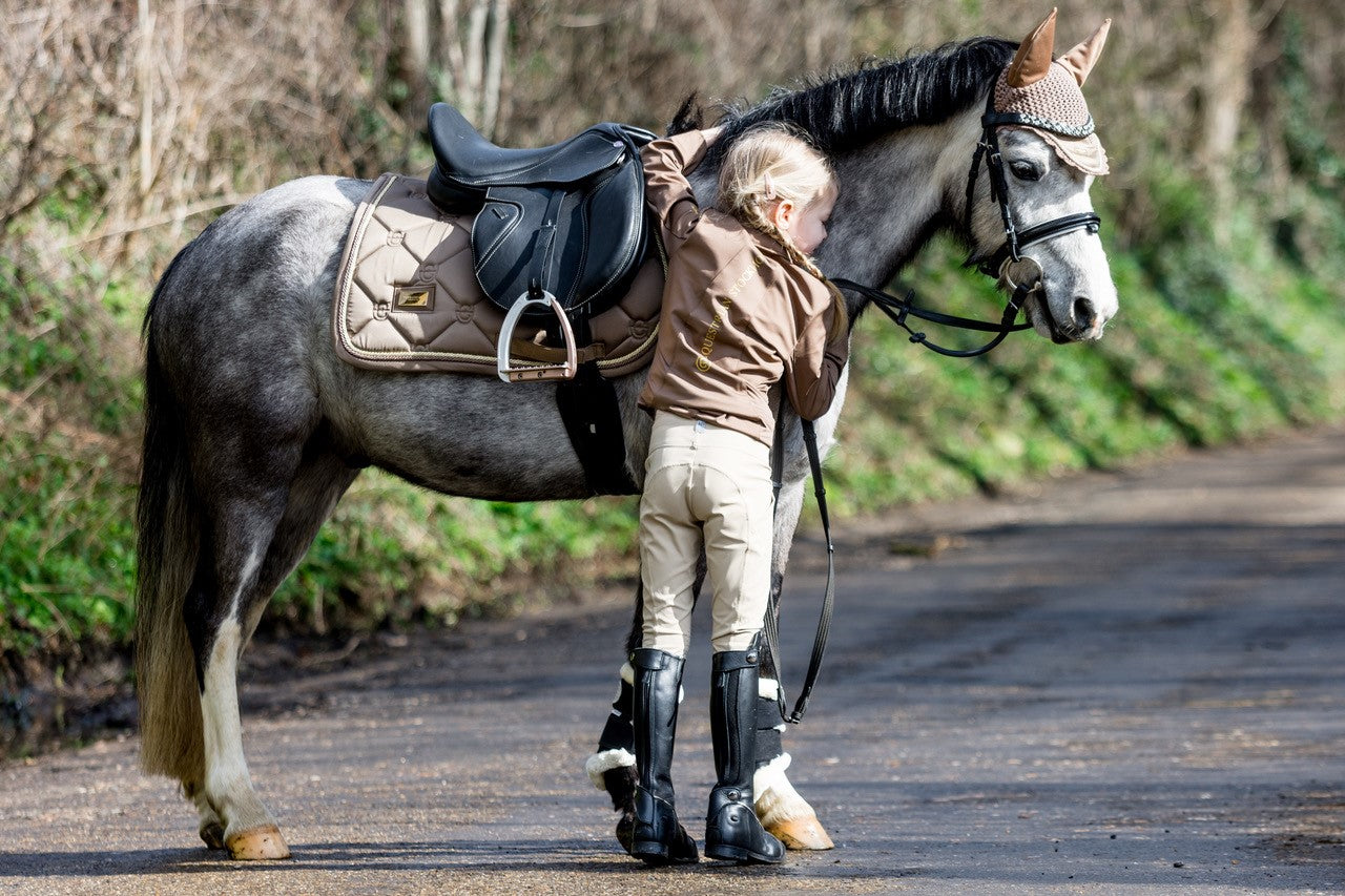Tapis de selle Champagne MIXTE - Equestrian Stockholm