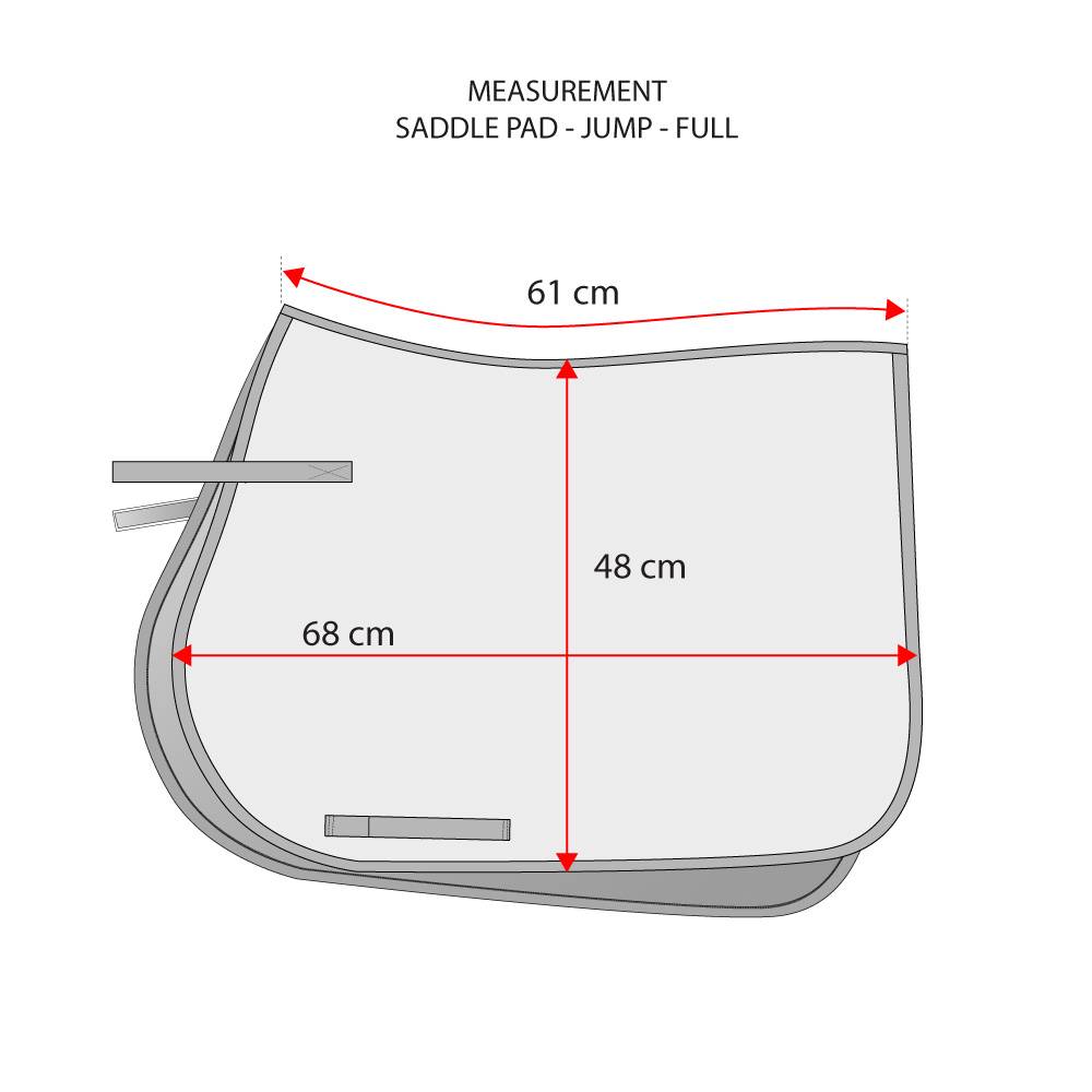 Tapis de selle Champagne MIXTE - Equestrian Stockholm