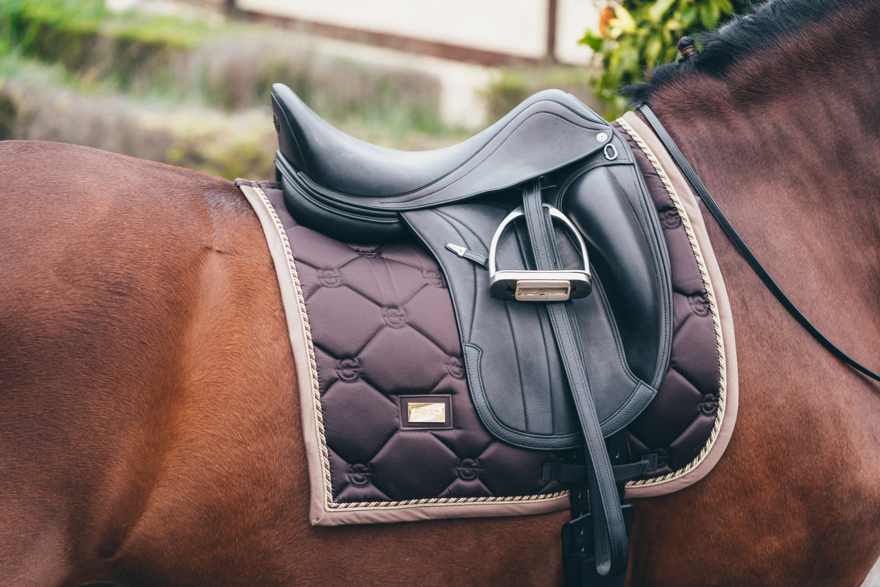 Tapis de selle GOLDEN BROWN - Equestrian Stockholm
