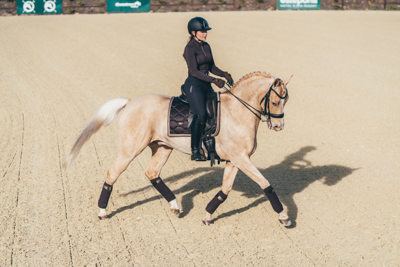 Tapis de selle GOLDEN BROWN - Equestrian Stockholm