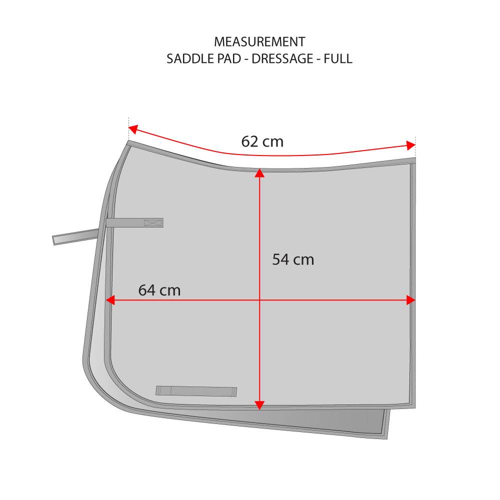 Tapis de selle Dusty pink - Equestrian Stockholm