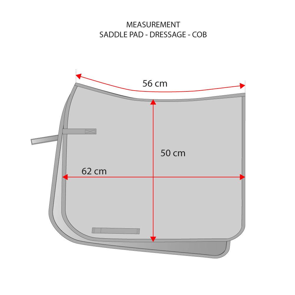 Tapis de selle Emerald DRESSAGE - Equestrian Stockholm
