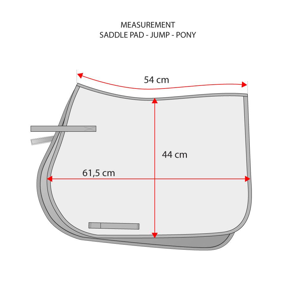 Tapis de selle Emerald MIXTE - Equestrian Stockholm