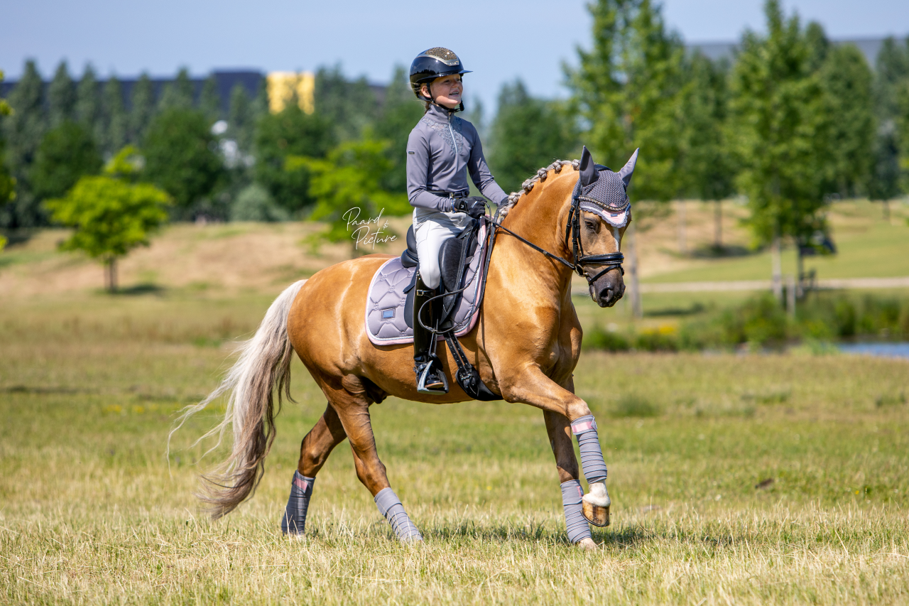 Tapis de selle Dusty pink - Equestrian Stockholm
