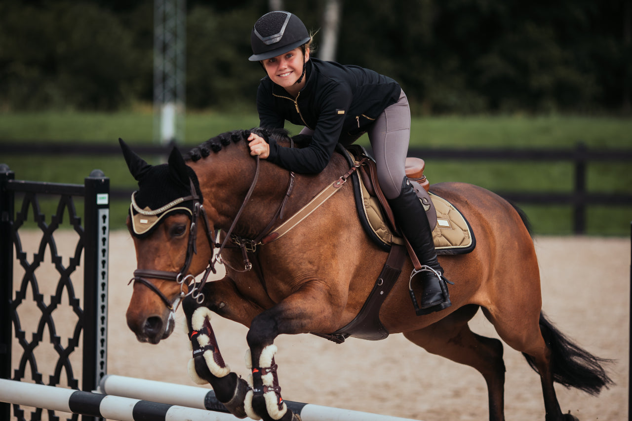 Tapis de selle Golden Brass - Equestrian Stockholm