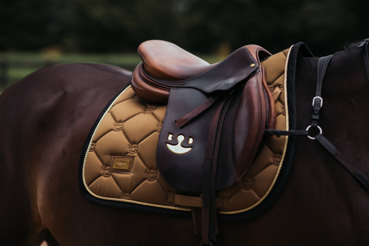 Tapis de selle Golden Brass - Equestrian Stockholm