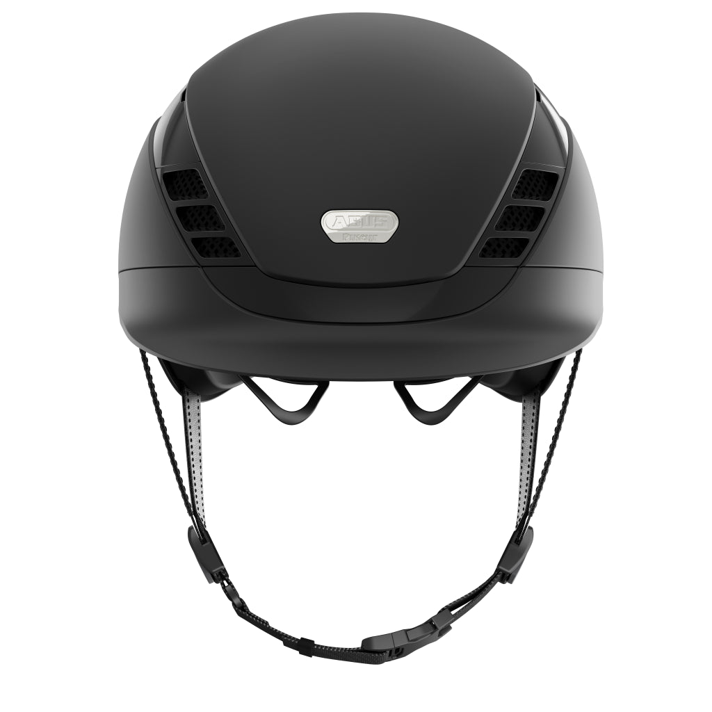 Casque Air Luxe Pure Noir mat visiere simple - Abus