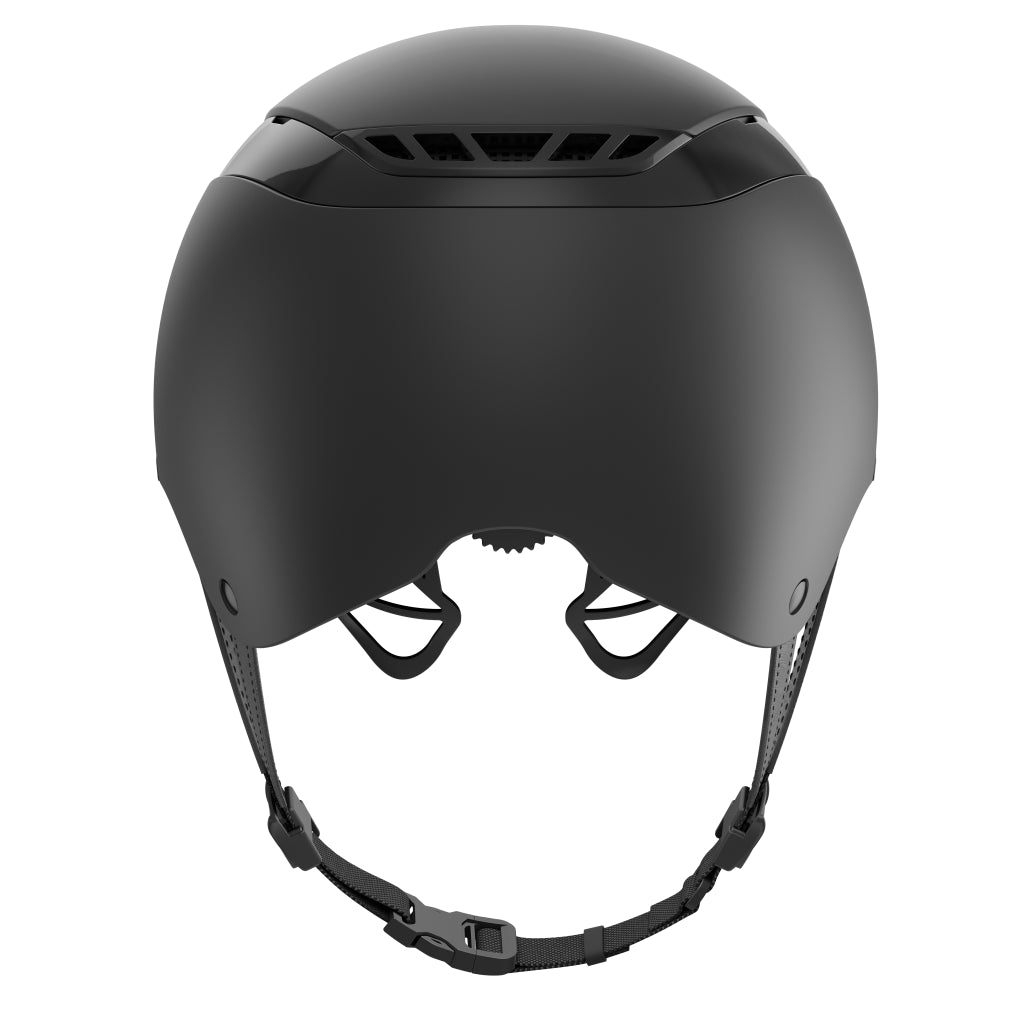 Casque Air Luxe Pure Noir mat visiere simple - Abus