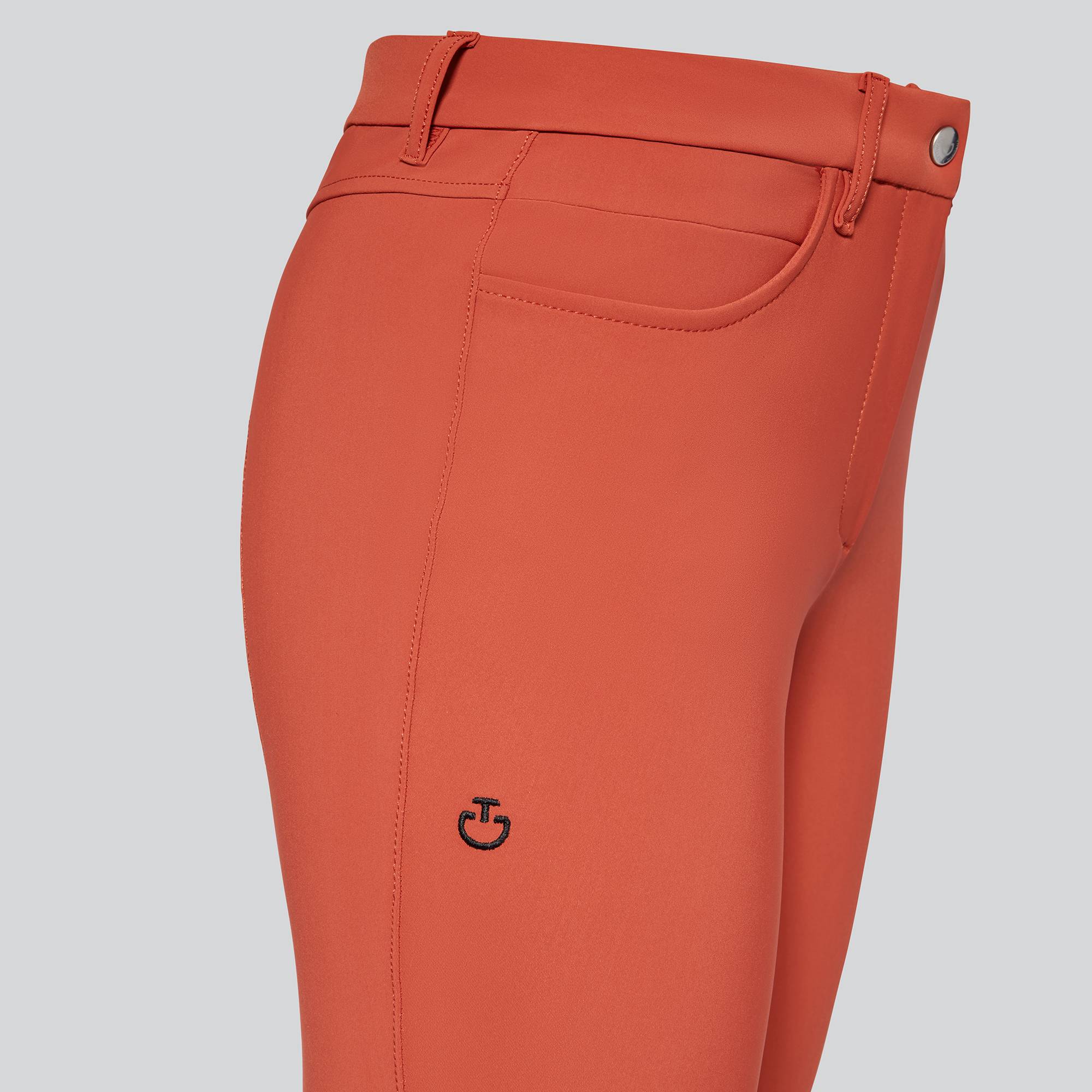Earthenware Knee Grip Riding Pants - CAVALLERIA TOSCANA