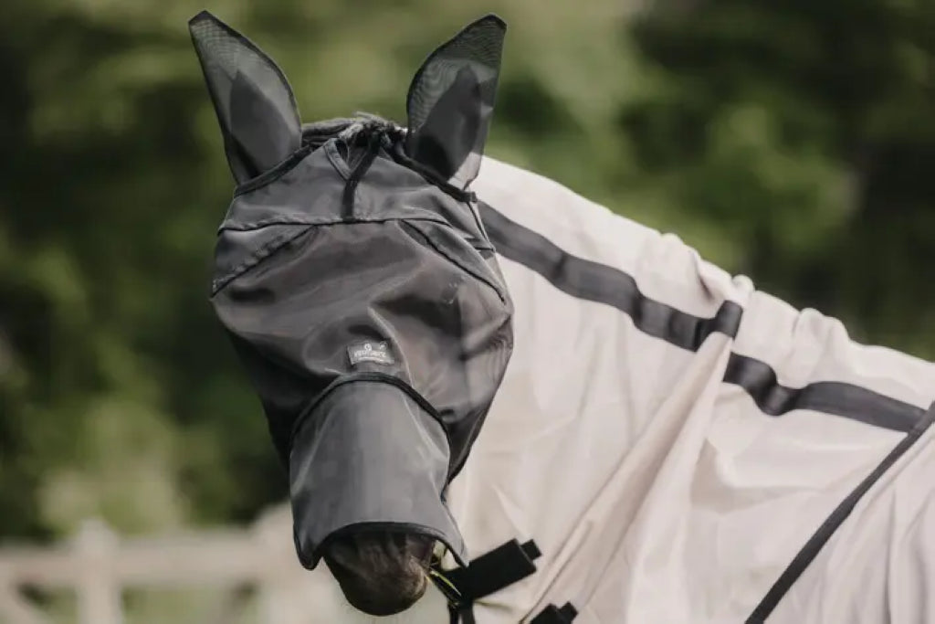 Classic fly mask with nose and ears - Kentucky