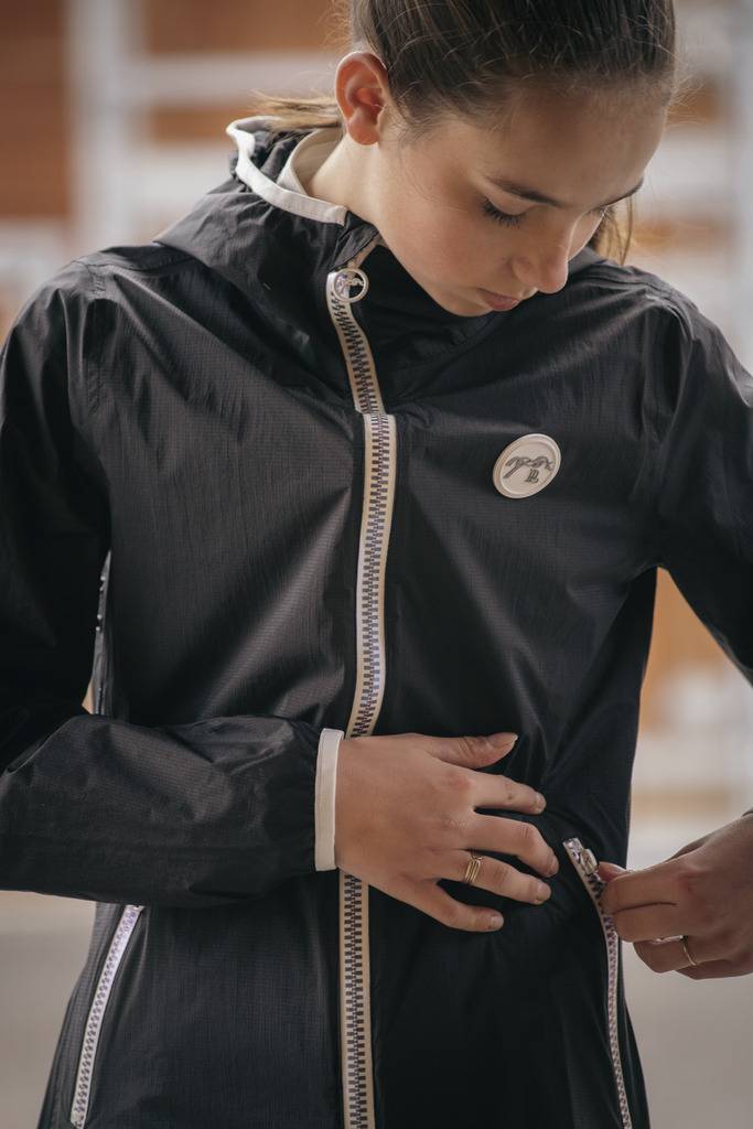 Fashion Rain mid-length waterproof jacket - PENELOPE COLLECTION