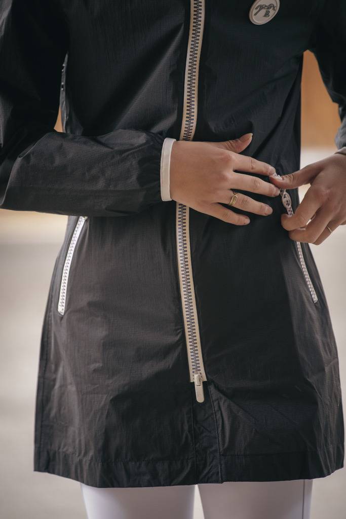 Fashion Rain mid-length waterproof jacket - PENELOPE COLLECTION