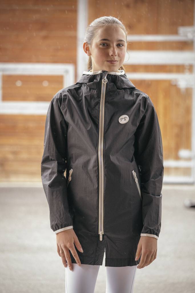 Fashion Rain mid-length waterproof jacket - PENELOPE COLLECTION
