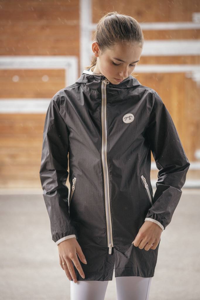 Fashion Rain mid-length waterproof jacket - PENELOPE COLLECTION