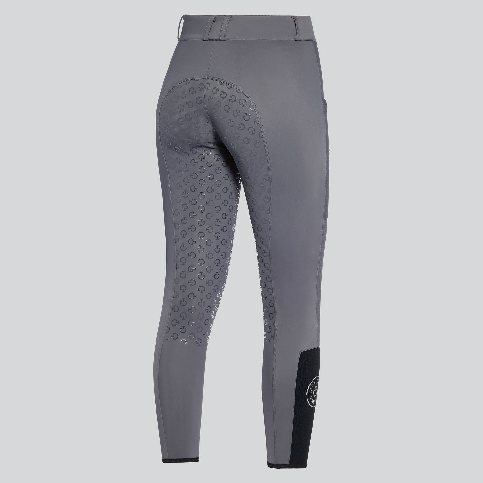 Full Grip Dressage Riding Pants Anthracite - CAVALLERIA TOSCANA