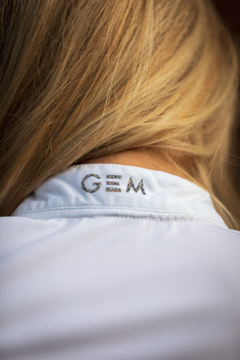 TINDER short-sleeved competition polo shirt - GEM
