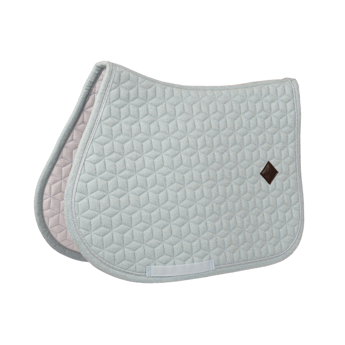 Tapis de selle Sparkling MIXTE bleu clair - Kentucky