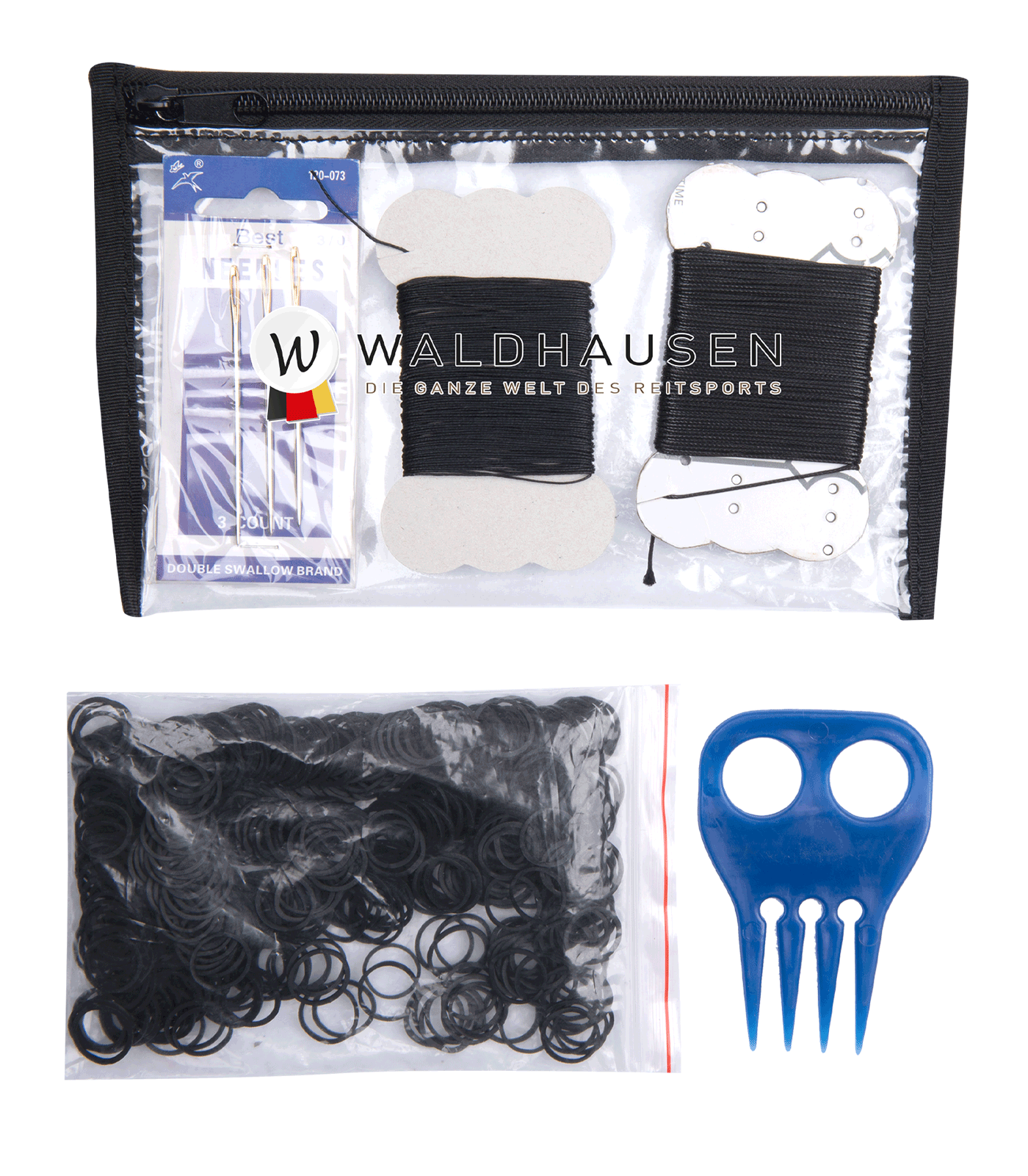 Set de tressage pour crinière - Waldhausen
