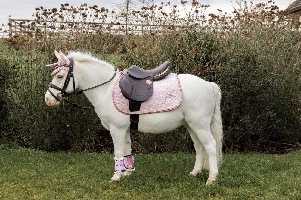 Tapis de selle Tête de licorne pailleté MIXTE - Kentucky