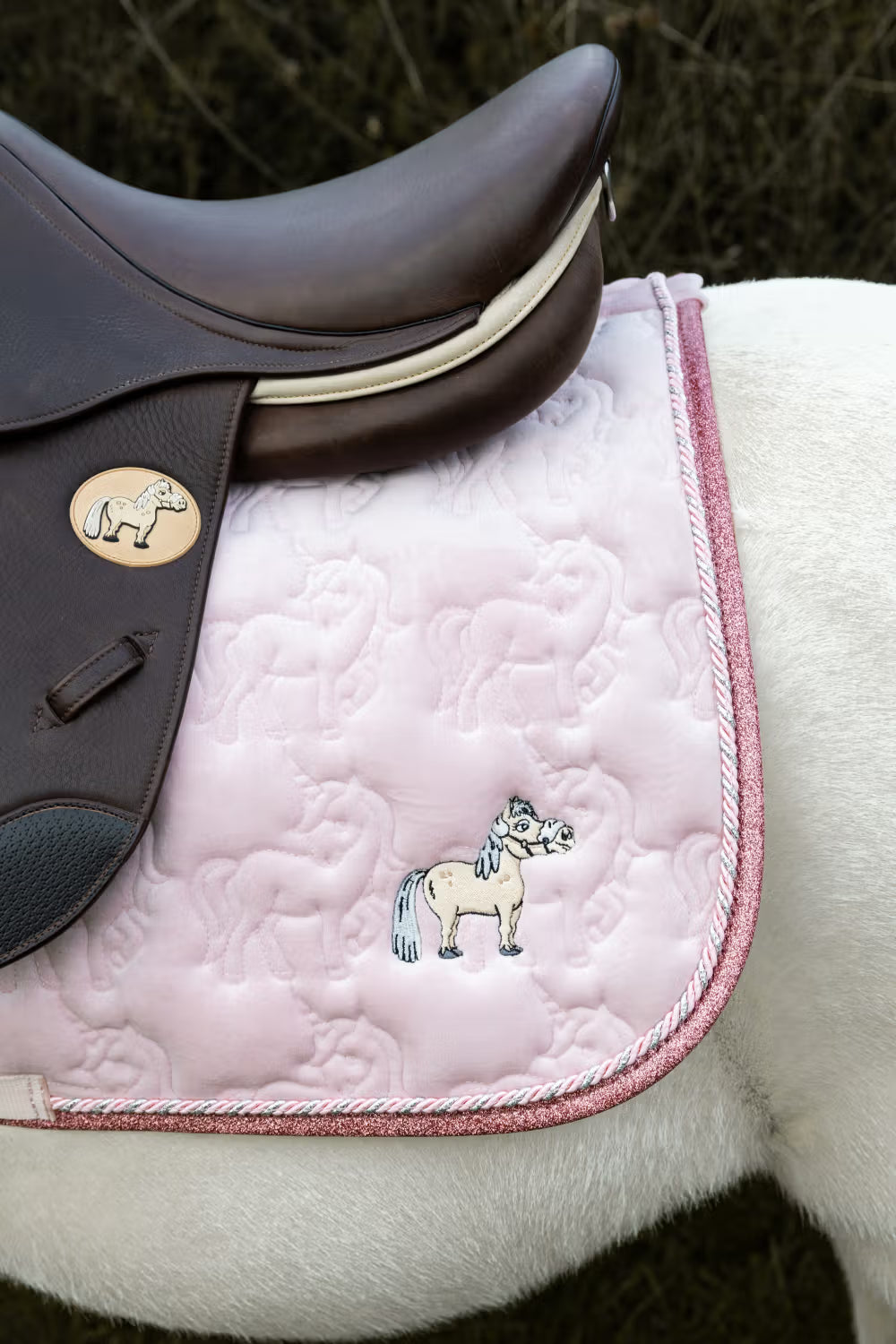 Tapis de selle Licorne pailleté MIXTE - Kentucky