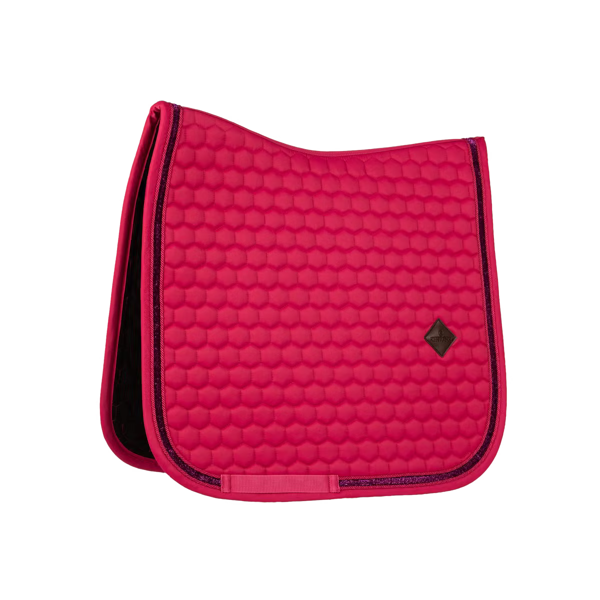 Tapis de selle Glitter Band Dressage Fuschia - Kentucky