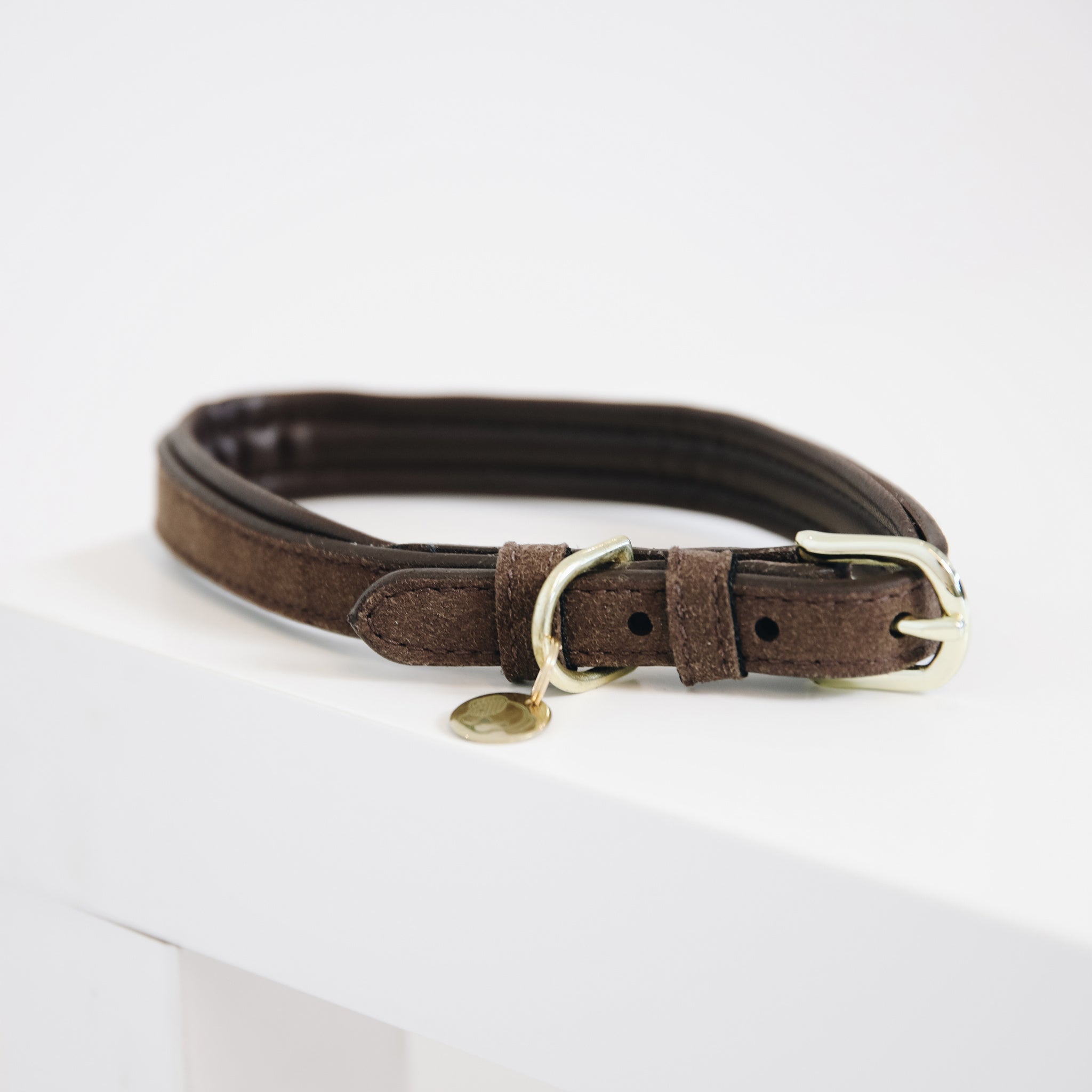Collier pour chien Velvet Leather - Kentucky
