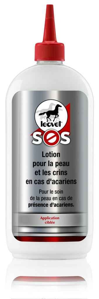 Lotion soin de la peau en présence de parasites - LEOVET