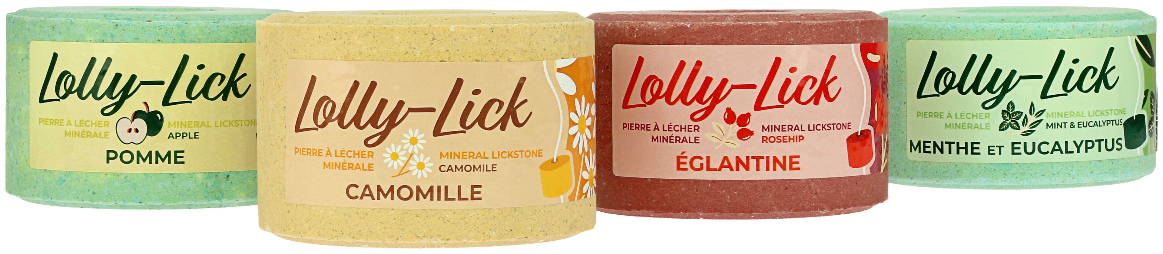 Pierre à sel Lolly Lick Églantine - Hippotonic