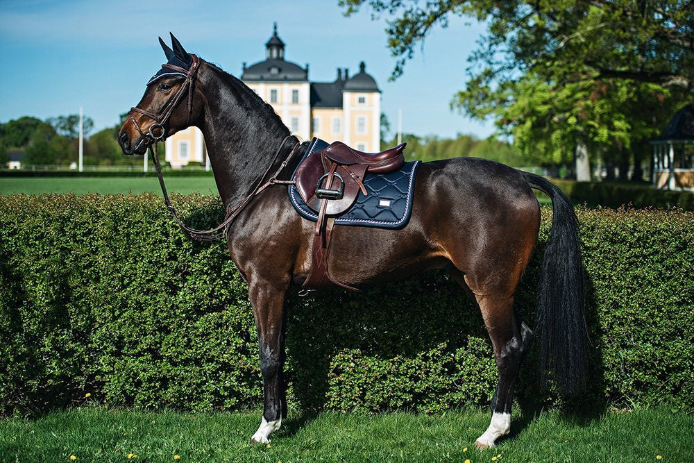 Tapis de selle Equestrian Stockholm - MIDNIGHT BLUE