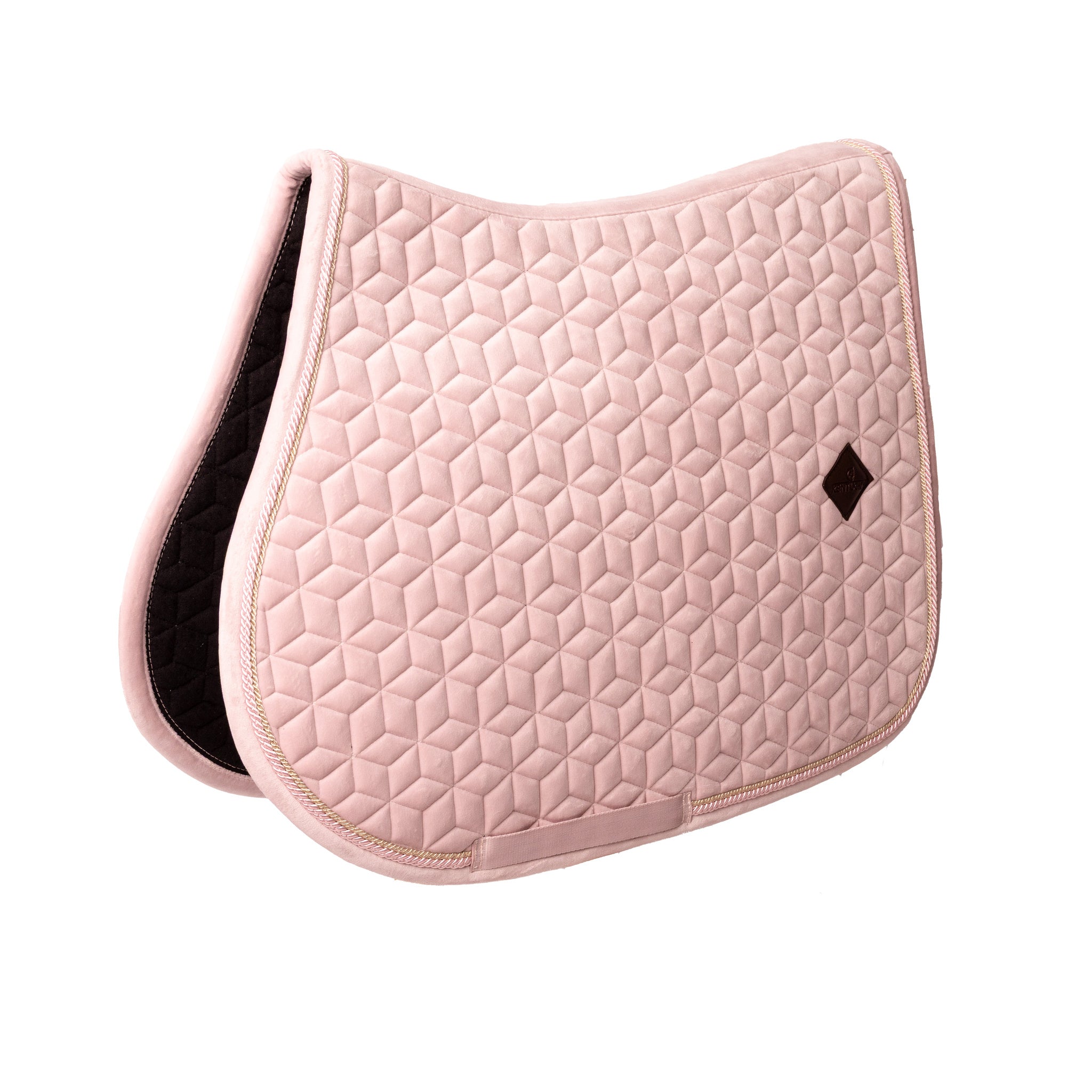 Tapis de selle Velvet Rose pale MIXTE - Kentucky